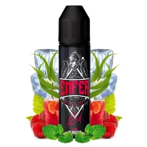 Eliquide Enfer Red 50ml / Vape 47 : fraîcheur intense et fraise, grenadine 😍 PROMOS et PRIX DÉGRESSIFS 😍 Fabriqué en France 👍 - ⚡⚡⚡ LIVRAISON RAPIDE ⚡⚡⚡ eliquide-jungle.fr