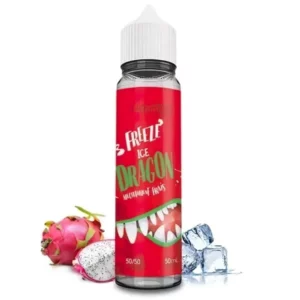 Eliquide Freeze Ice Dragon 50ml Liquideo : saveur unique fruit du dragon givré 😍 PROMOS et PRIX DÉGRESSIFS 😍 Fabriqué en France 👍 - ⚡⚡⚡ LIVRAISON RAPIDE ⚡⚡⚡ eliquide-jungle.fr