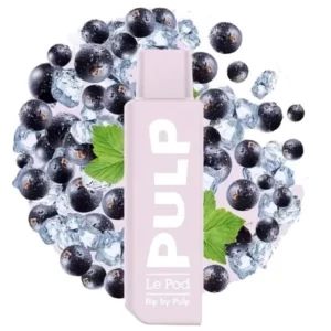 Pod Flip Cassis by PULP : Cassis noir sucré avec une dose de fraîcheur | 😍 PROMOS et PRIX DÉGRESSIFS 😍 | Made in France 👍 | ⚡⚡⚡ LIVRAISON RAPIDE ⚡⚡⚡ eliquide-jungle.fr