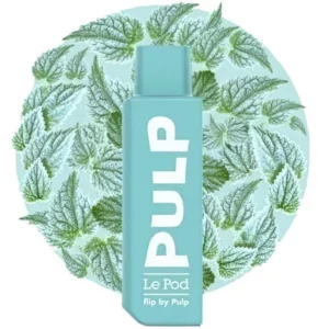 Pod Flip Menthe Polaire by PULP : La menthe ultra fraîche idéale par chaleur | 😍 PROMOS et PRIX DÉGRESSIFS 😍 | Made in France 👍 | ⚡⚡⚡ LIVRAISON RAPIDE ⚡⚡⚡ eliquide-jungle.fr
