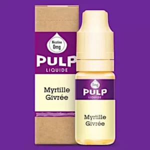 E Liquide Myrtille Givree PULP 10ml : myrtille et menthe fraîche | 😍 PROMOS + POINTS + PRIX DÉGRESSIFS 😍 | Made in France 👍 | ⚡⚡⚡ LIVRAISON RAPIDE ⚡⚡⚡ www.eliquide-jungle.fr