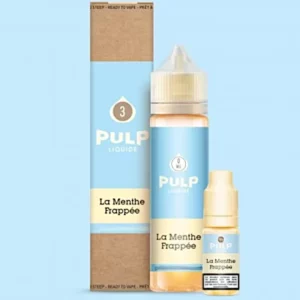 Pack La Menthe Frappée PULP 60ml 3mg et 6mg avec boosters