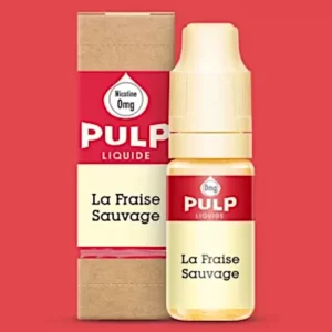E Liquide Fraise Sauvage PULP 10ml : Le goût délicieux des fraises des bois | 😍 PROMOS et PRIX DÉGRESSIFS 😍 | Made in France 👍 | ⚡⚡⚡ LIVRAISON RAPIDE ⚡⚡⚡www.eliquide-jungle.fr