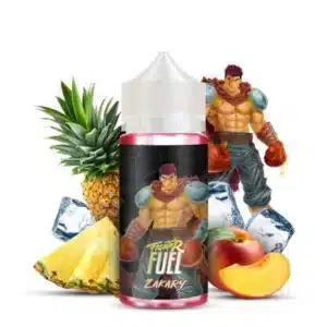Zakary fighter fuel 100ml : Mélange d'ananas et de nectarine glacées | 😍 PROMOS + POINTS + PRIX DÉGRESSIFS 😍 | Made in France 👍 | ⚡⚡⚡ LIVRAISON RAPIDE ⚡⚡⚡ www.eliquide-jungle.fr