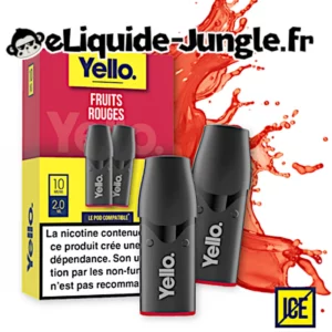 Recharge Pod Labs Fruit Rouge Givrés Super Prix : 100% Compatible avec les ePod 2 | 😍 PROMOS + POINTS + PRIX DÉGRESSIFS 😍 | ⚡⚡⚡ LIVRAISON RAPIDE ⚡⚡⚡ eliquide-jungle.fr