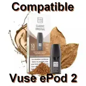 Vuse ePod 2 Recharge Pas Cher : 100% compatible avec les Vuse ePod 2 | 😍 PROMOS + POINTS + PRIX DÉGRESSIFS 😍 | Made in France 👍 | ⚡⚡⚡ LIVRAISON RAPIDE ⚡⚡⚡ www.eliquide-jungle.fr