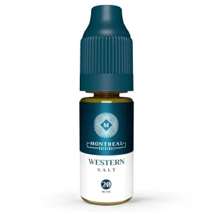 Sel de Nicotine Western Montreal Original 10ml : Extrait de feuilles de classic blond | 😍 PROMOS et PRIX DÉGRESSIFS 😍 | Made in Canada | ⚡ LIVRAISON RAPIDE ⚡ www.eLiquide-jungle.fr