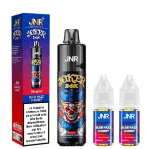 Puff JNR Joker Blueberry Razz Cherry 24K Puffs | 😍 PROMOS + POINTS + PRIX DÉGRESSIFS 😍 | ⚡ LIVRAISON RAPIDE ⚡ | La JNR JOKER 24K | www.eliquide-jungle.fr