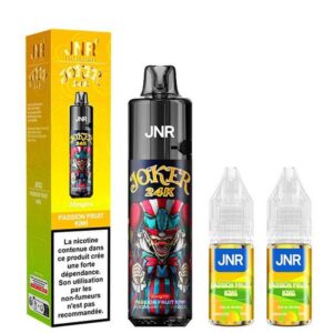 Puff JNR Joker Passion Fruit Kiwi 24K Puffs | 😍 PROMOS + POINTS + PRIX DÉGRESSIFS 😍 | ⚡ LIVRAISON RAPIDE ⚡ | La JNR JOKER 24K Puffs fruit de la passion, kiwi | www.eliquide-jungle.fr
