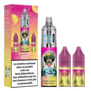 Puff Randm Cherry Peach Lemonade 20K Puffs TORNADO FUMOT | 😍 PROMOS + POINTS + PRIX DÉGRESSIFS 😍 | ⚡ LIVRAISON RAPIDE ⚡ www.eliquide-jungle.fr
