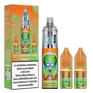Randm Tornado Kiwi Passion Goyave 20K Puffs FUMOT | 😍 PROMOS + POINTS + PRIX DÉGRESSIFS 😍 | ⚡ LIVRAISON RAPIDE ⚡ | Kiwi Passion Guava AUTENTIQUE RANDM TORNADO - www.eliquide-jungle.fr