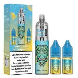 Randm Tornado Mango on Ice 20K puffs FUMOT | 😍 PROMOS + POINTS + PRIX DÉGRESSIFS 😍 | ⚡ LIVRAISON RAPIDE ⚡ | AUTHENTIQUE RANDM TORNADO - www.eliquide-jungle.fr