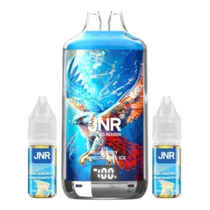 JNR Falcon Blueberry Pomegranate ice 28K | 😍 PROMOS + POINTS + PRIX DÉGRESSIFS 😍 | ⚡ LIVRAISON RAPIDE ⚡ | Puff JNR Falcon Myrtille et Grenade Glacée 28 000 - www.eliquide-jungle.fr