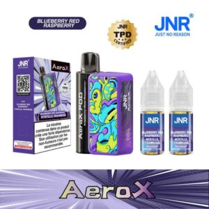 Puff JNR 32K AeroX Blueberry Red Raspberry 20mg | 😍 PROMOS + POINTS + PRIX DÉGRESSIFS 😍 | ⚡⚡⚡ LIVRAISON RAPIDE ⚡⚡⚡ | La Puff JNR Haut de Gamme 32K - www.eliquide-jungle.fr