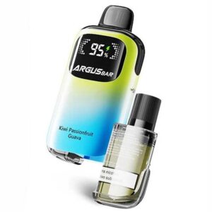 Kit Argus Bar Kiwi Passion Guava 12K Puffs avec pod 10 ml préremplit 😍 PROMOS + POINTS + PRIX DÉGRESSIFS 😍 | ⚡ LIVRAISON RAPIDE ⚡ kiwi, fruit de la passion et goyave