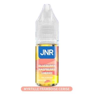 Liquide JNR Blueberry Raspberry Cherry JNR 10ml 20 mg : Myrtille, framboise et cerise 😍 PROMOS + POINTS + PRIX DÉGRESSIFS 😍 | ⚡⚡⚡ LIVRAISON RAPIDE ⚡⚡⚡ www.eliquide-jungle.fr