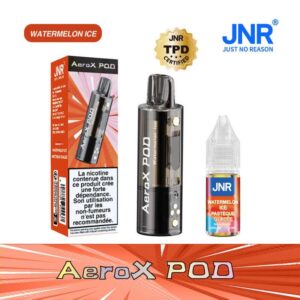 POD AEROX JNR Watermelon Ice 20mg | 😍 PROMOS + POINTS + PRIX DÉGRESSIFS 😍 | ⚡⚡⚡ LIVRAISON RAPIDE ⚡⚡⚡ | Le Pod pour la Puff JNR Haut de Gamme 32K - eliquide-jungle.fr