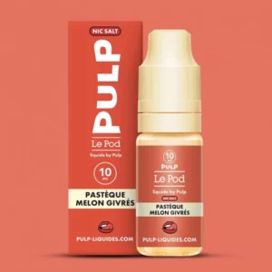 Pasteque Melon Givré Le Pod Liquide par PULP : Pastèque, Melon et fraîcheur | 😍 PROMOS + POINTS + PRIX DÉGRESSIFS 😍 Made in France ⚡⚡ LIVRAISON RAPIDE ⚡⚡ eliquide-jungle.fr