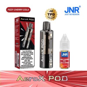 POD JNR AEROX Fizzy Cherry Cola 20mg | 😍 PROMOS + POINTS + PRIX DÉGRESSIFS 😍 | ⚡⚡⚡ LIVRAISON RAPIDE ⚡⚡⚡ | Le Pod pour la Puff JNR Haut de Gamme 32K - eliquide-jungle.fr