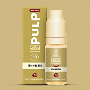 Pod Tennessee PULP Le Pod Liquide : Au gout de classic blond neutre | 😍 PROMOS + POINTS + PRIX DÉGRESSIFS 😍 Made in France ⚡⚡ LIVRAISON RAPIDE ⚡⚡ eliquide-jungle.fr