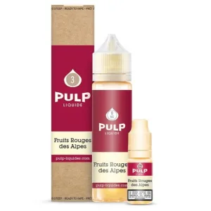 Pack Fruits Rouges des Alpes PULP 60ml - E-liquide Grand Format
